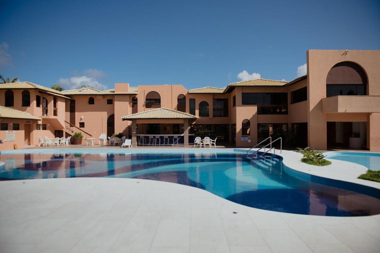 Flat Guarajuba Beira Da Praia Pe Na Areia Экстерьер фото