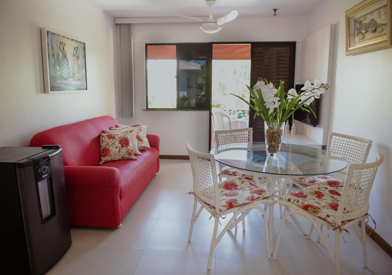 Flat Guarajuba Beira Da Praia Pe Na Areia Экстерьер фото