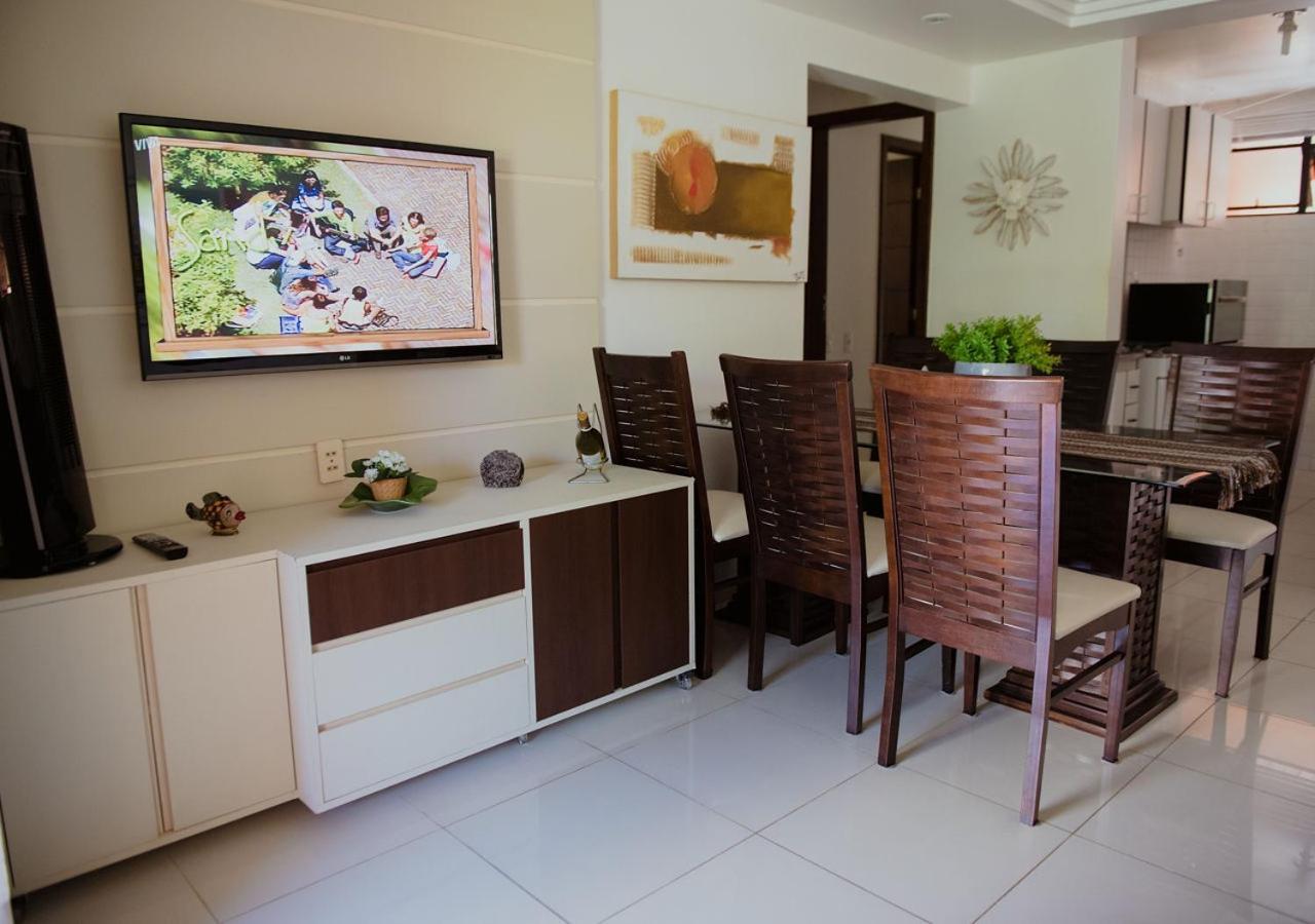 Flat Guarajuba Beira Da Praia Pe Na Areia Экстерьер фото