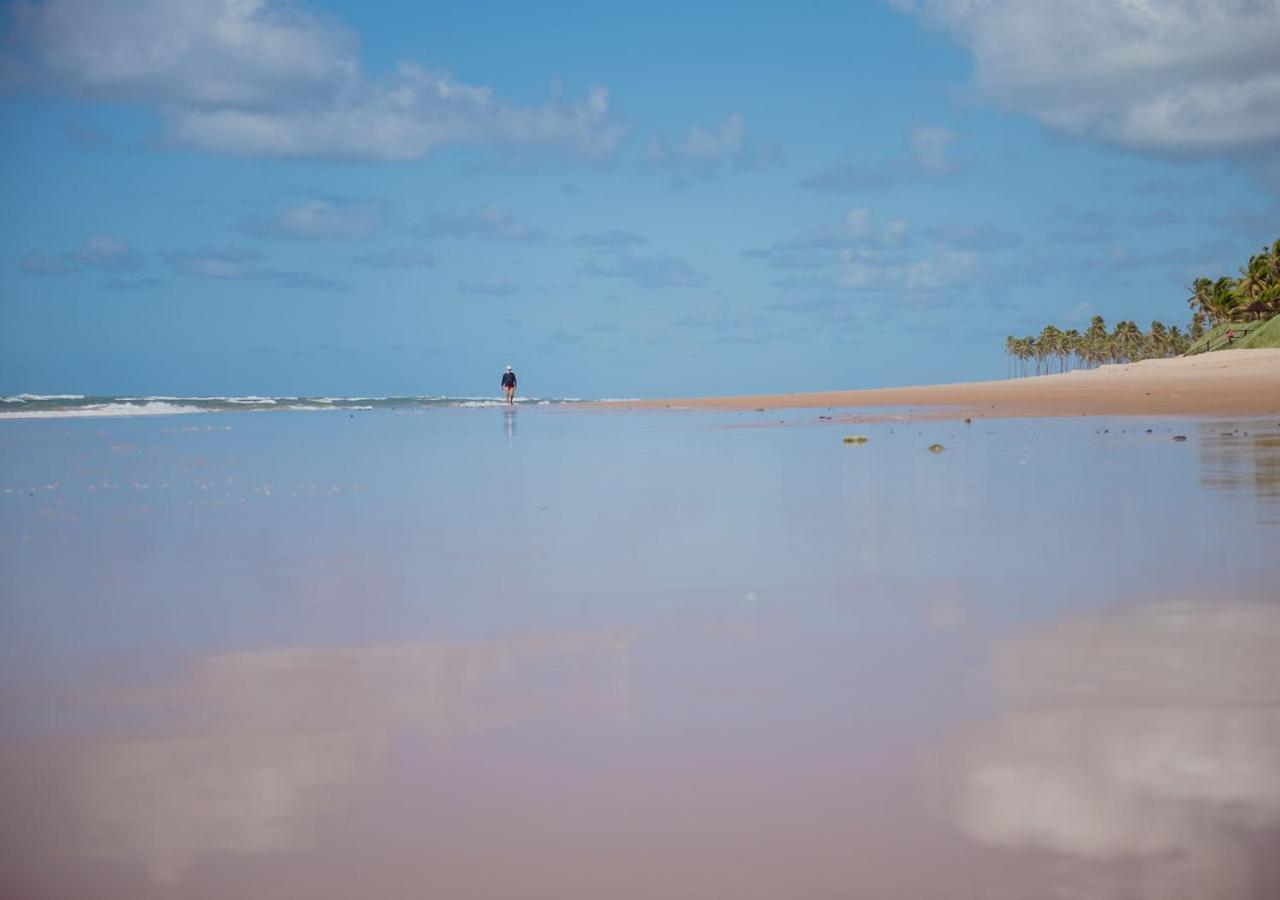 Flat Guarajuba Beira Da Praia Pe Na Areia Экстерьер фото