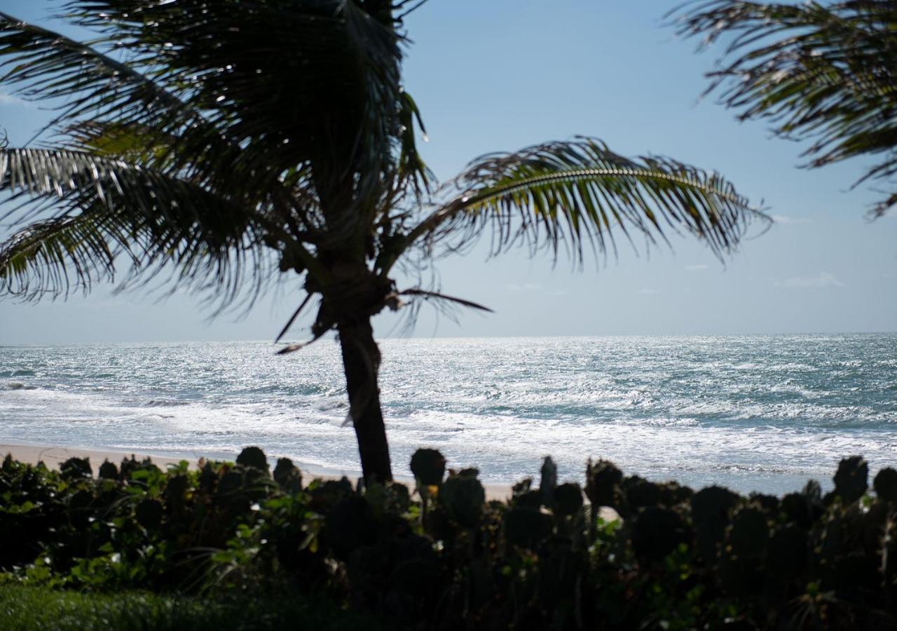 Flat Guarajuba Beira Da Praia Pe Na Areia Экстерьер фото